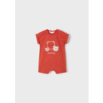 MAYORAL NEWBORN BEAR SHORT ONESIE