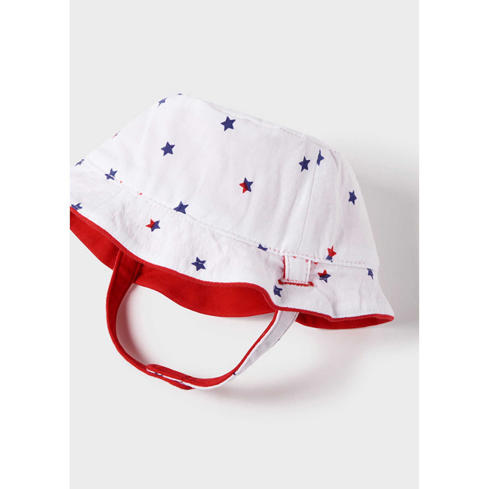 MAYORAL NEWBORN Baby Boy Overall & Reversible Hat