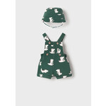 MAYORAL NEWBORN OVERALL & REVERSIBLE HAT