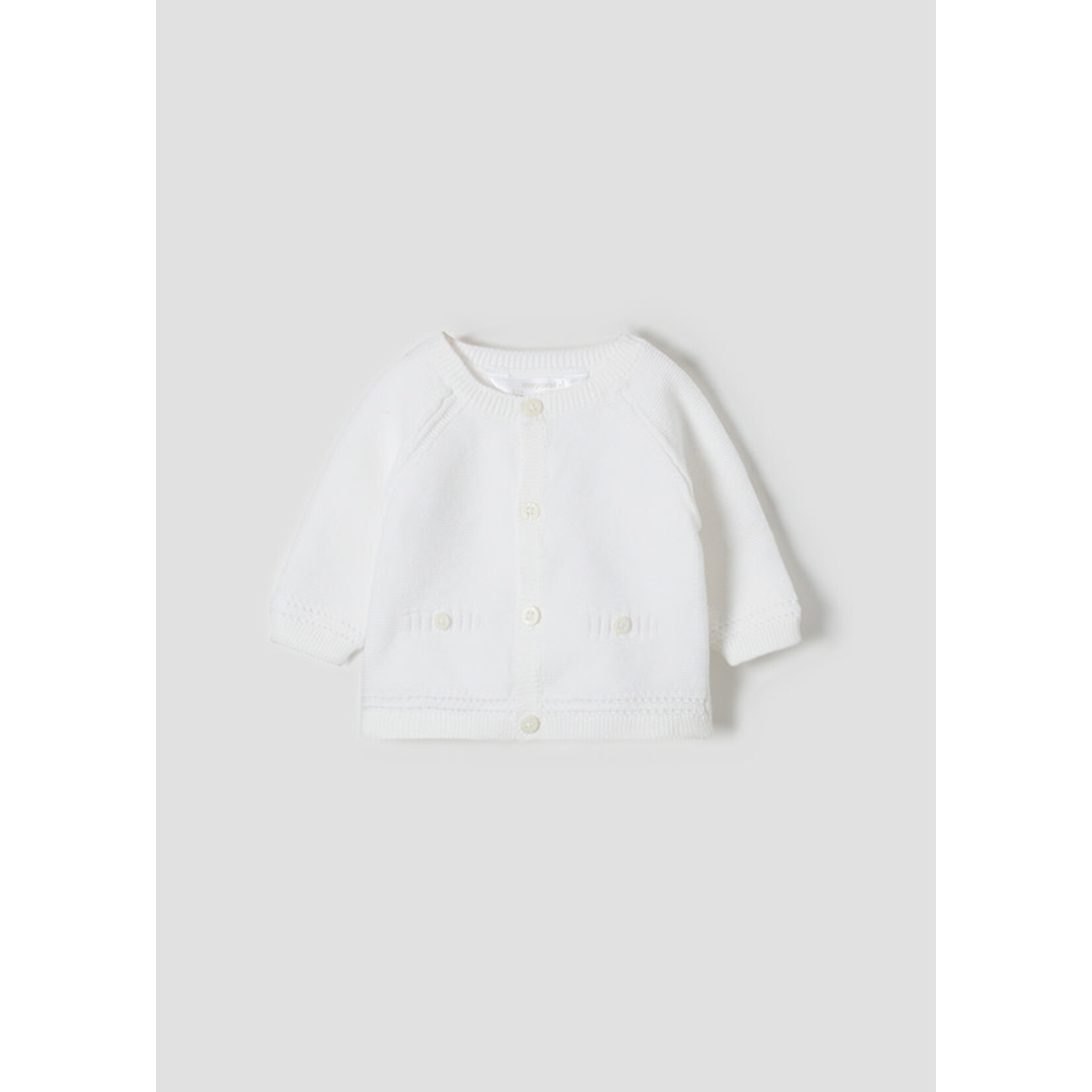 MAYORAL NEWBORN KNIT CARDIGAN