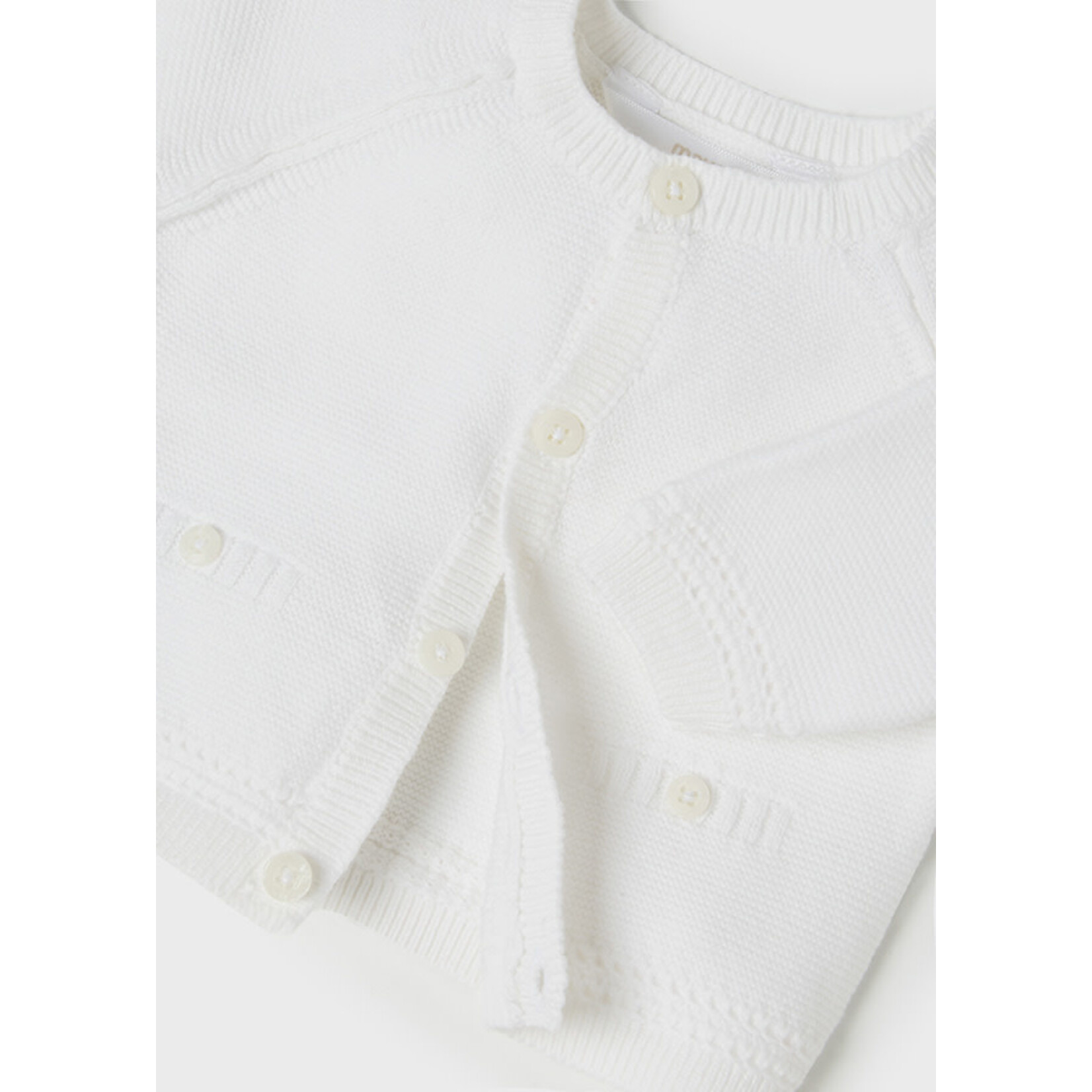 MAYORAL NEWBORN KNIT CARDIGAN