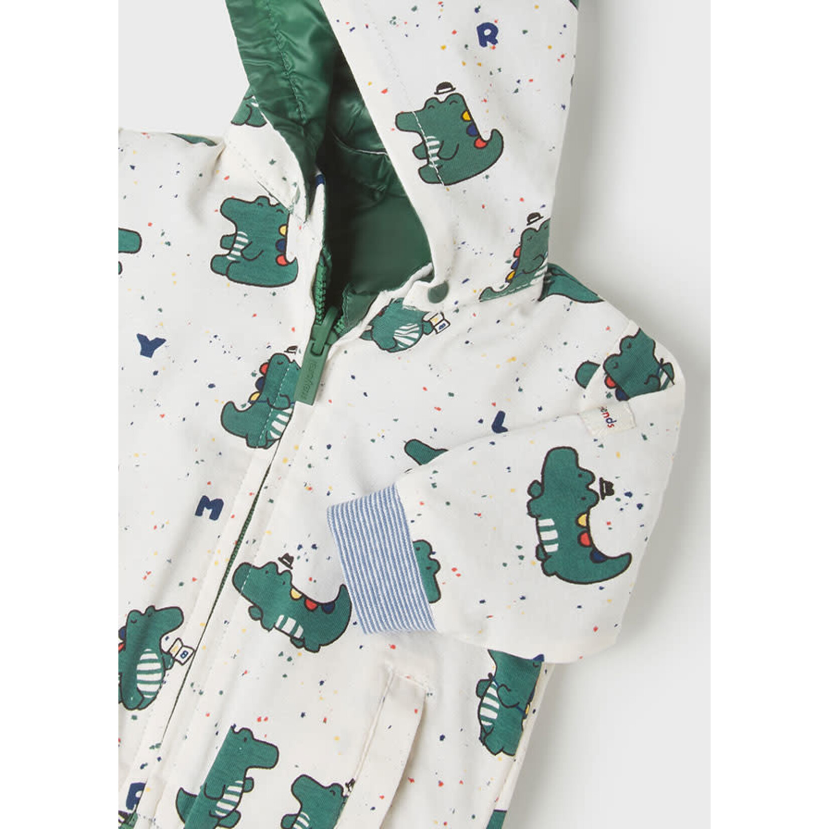 MAYORAL NEWBORN Baby Boy Reversible Windbreaker