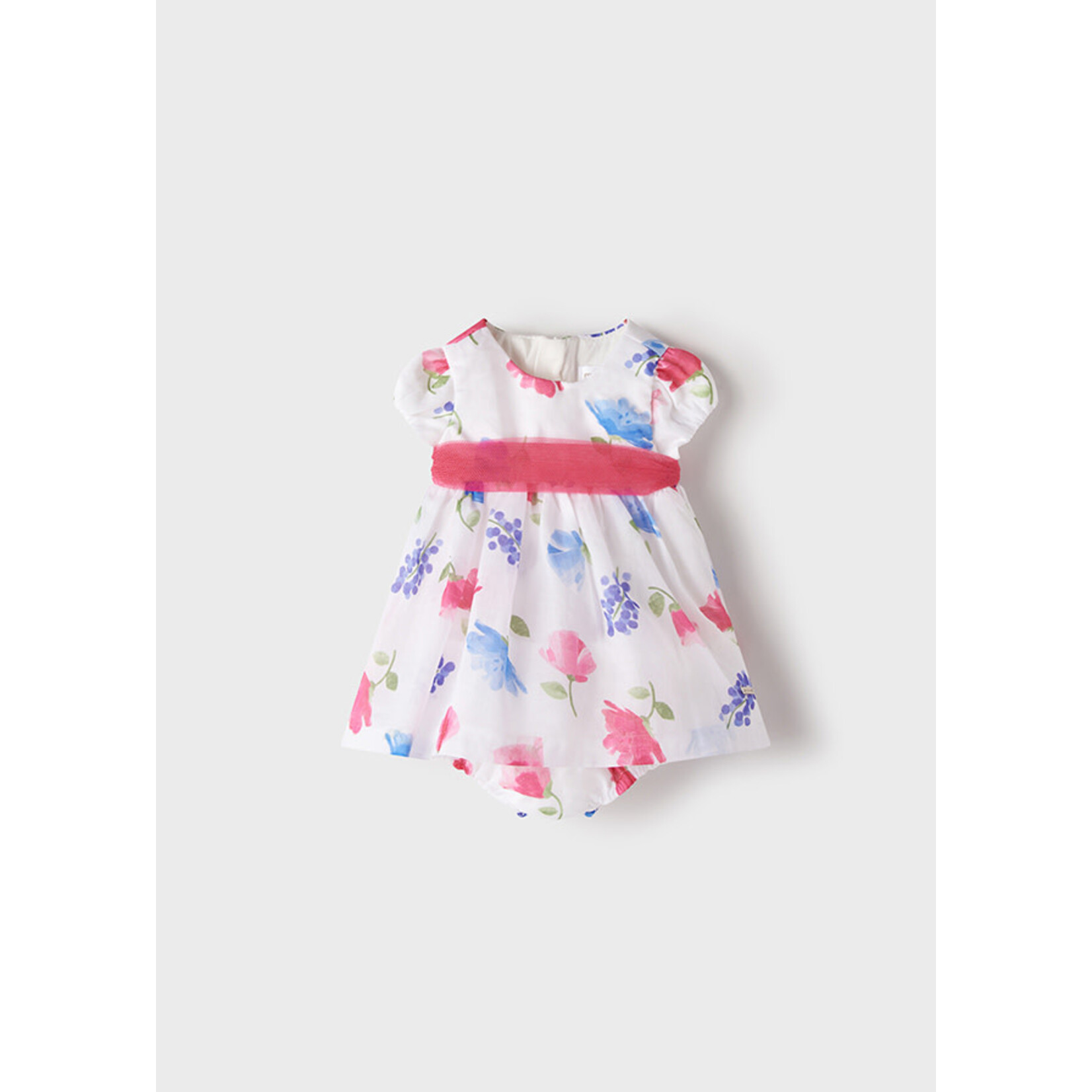 MAYORAL NEWBORN PRINTED DRESS