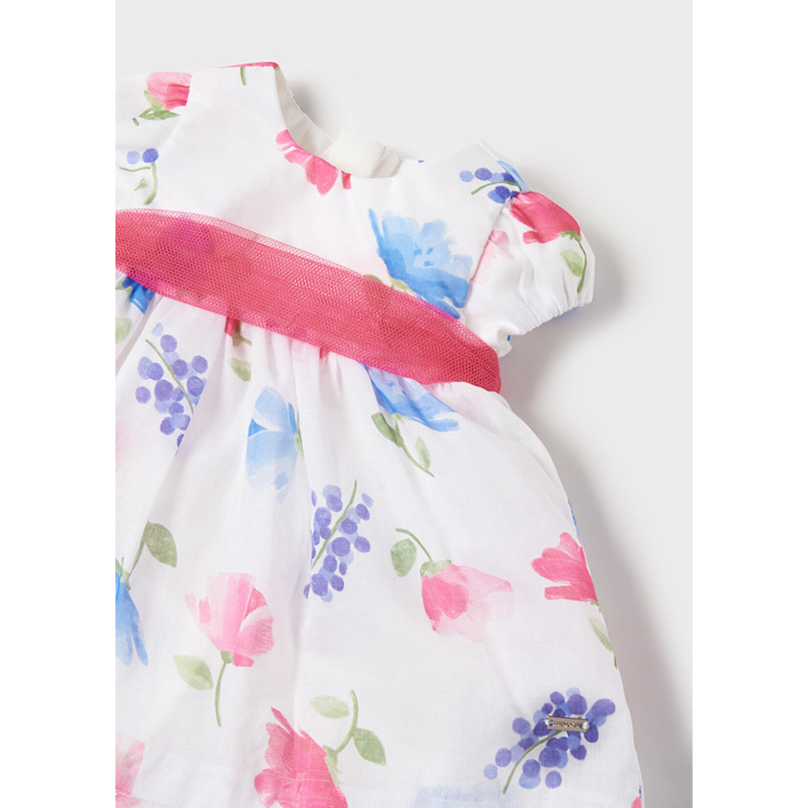 MAYORAL NEWBORN PRINTED DRESS