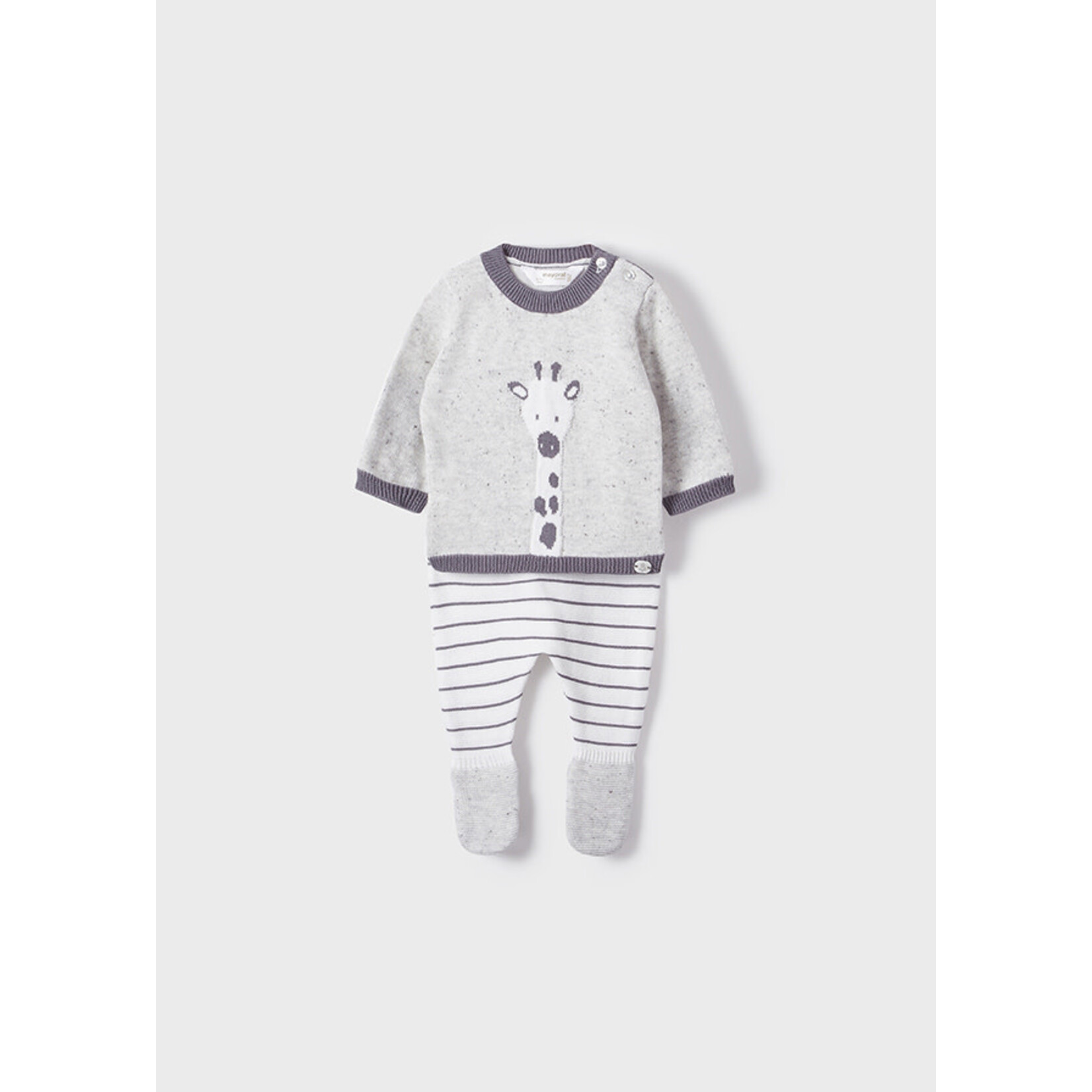 MAYORAL NEWBORN 2pc Knit Leg Warmer Set