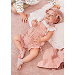 MAYORAL NEWBORN SHORT DUNGAREE W/ HAT SET