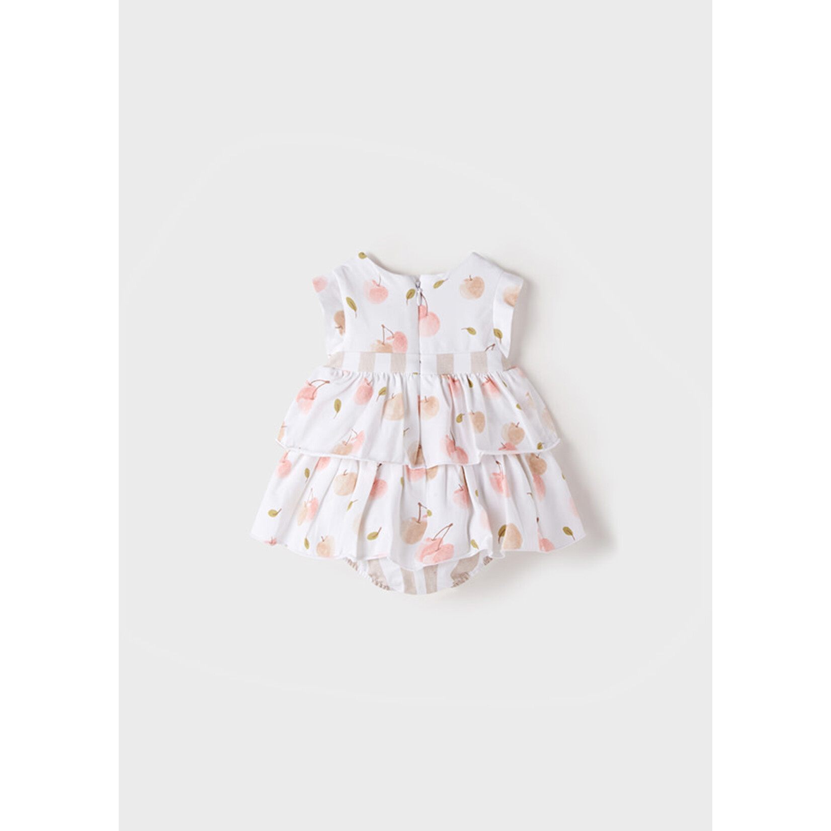 MAYORAL NEWBORN DRESS W/ DIAPER COVER