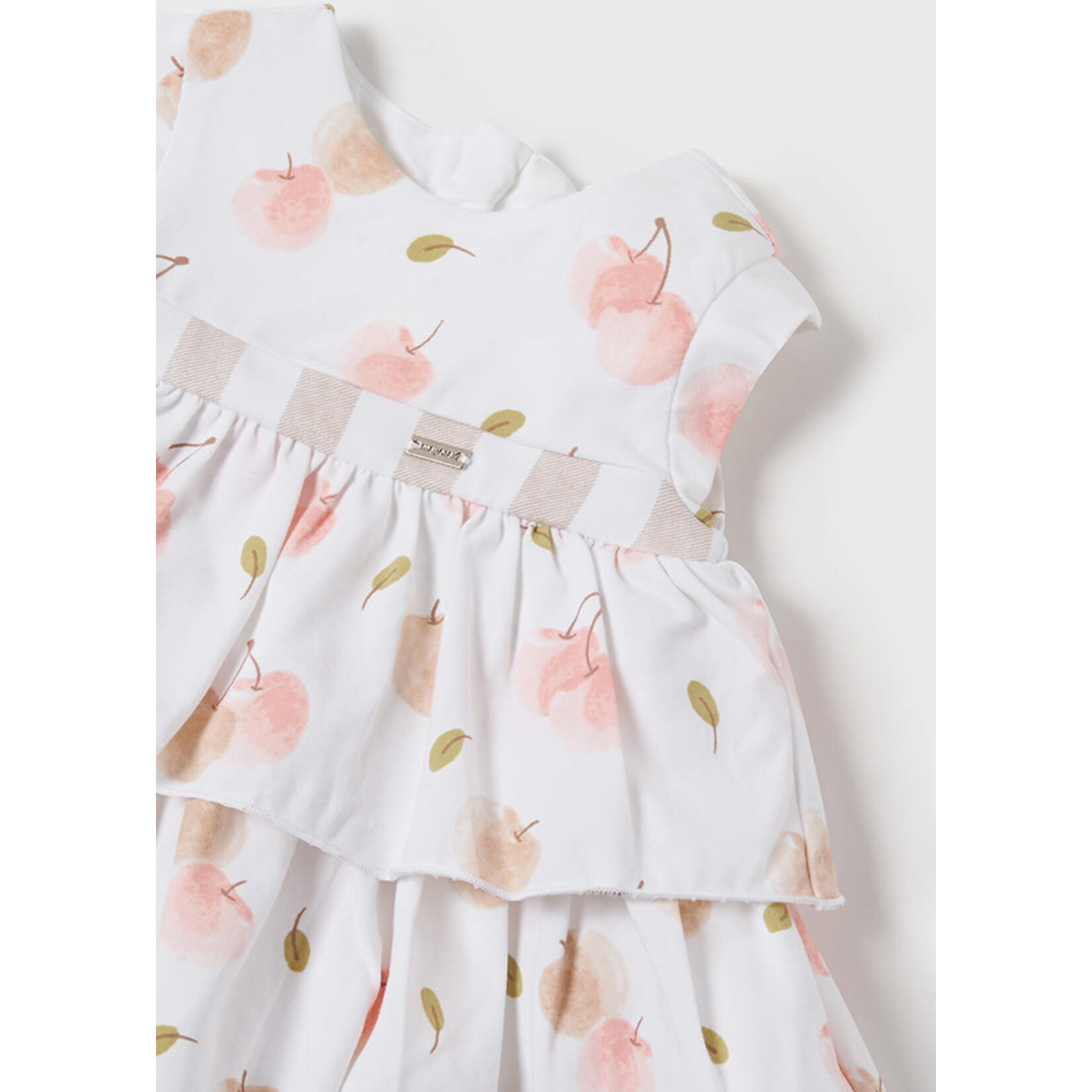 MAYORAL NEWBORN DRESS W/ DIAPER COVER