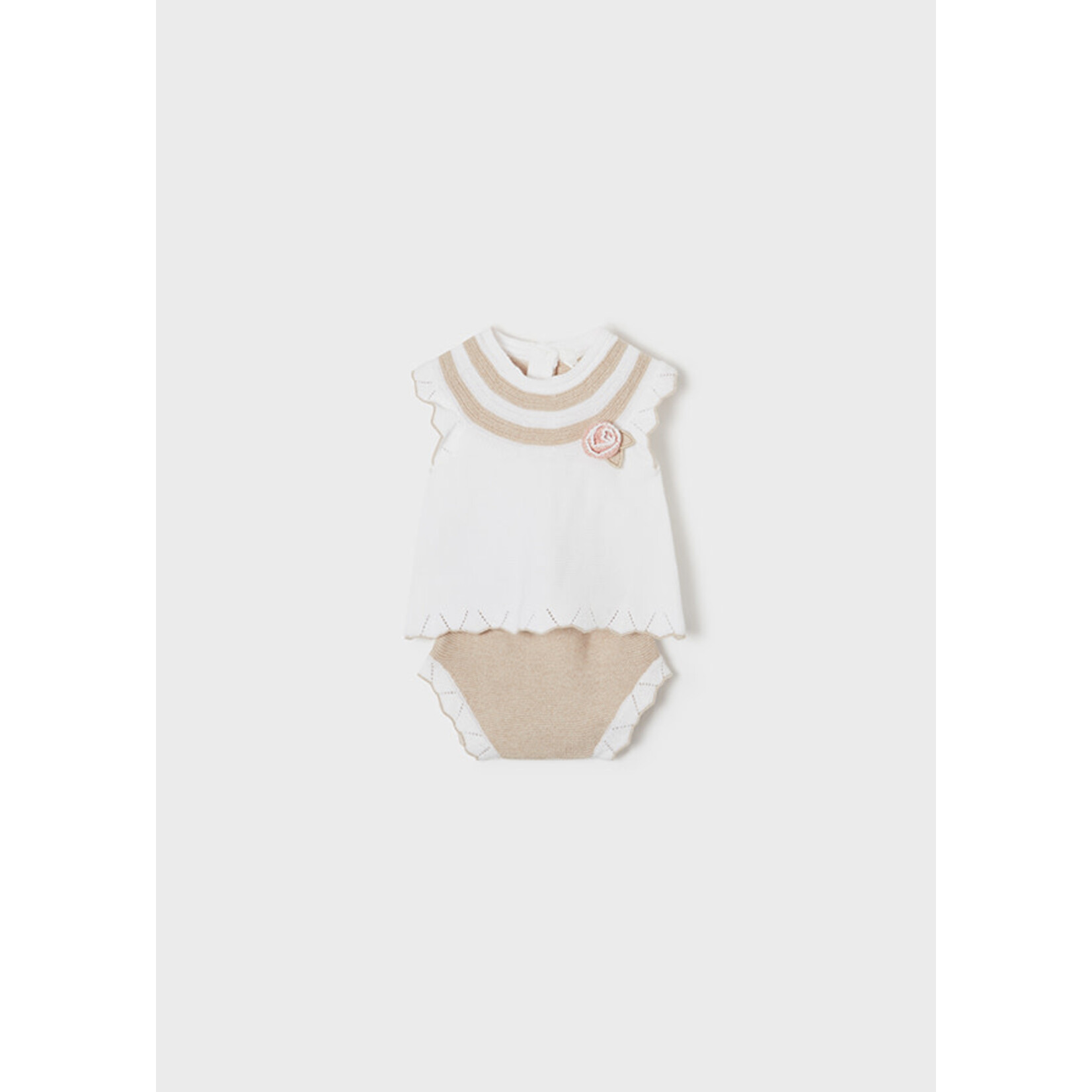 MAYORAL NEWBORN TRICOT BABY GIRL SET