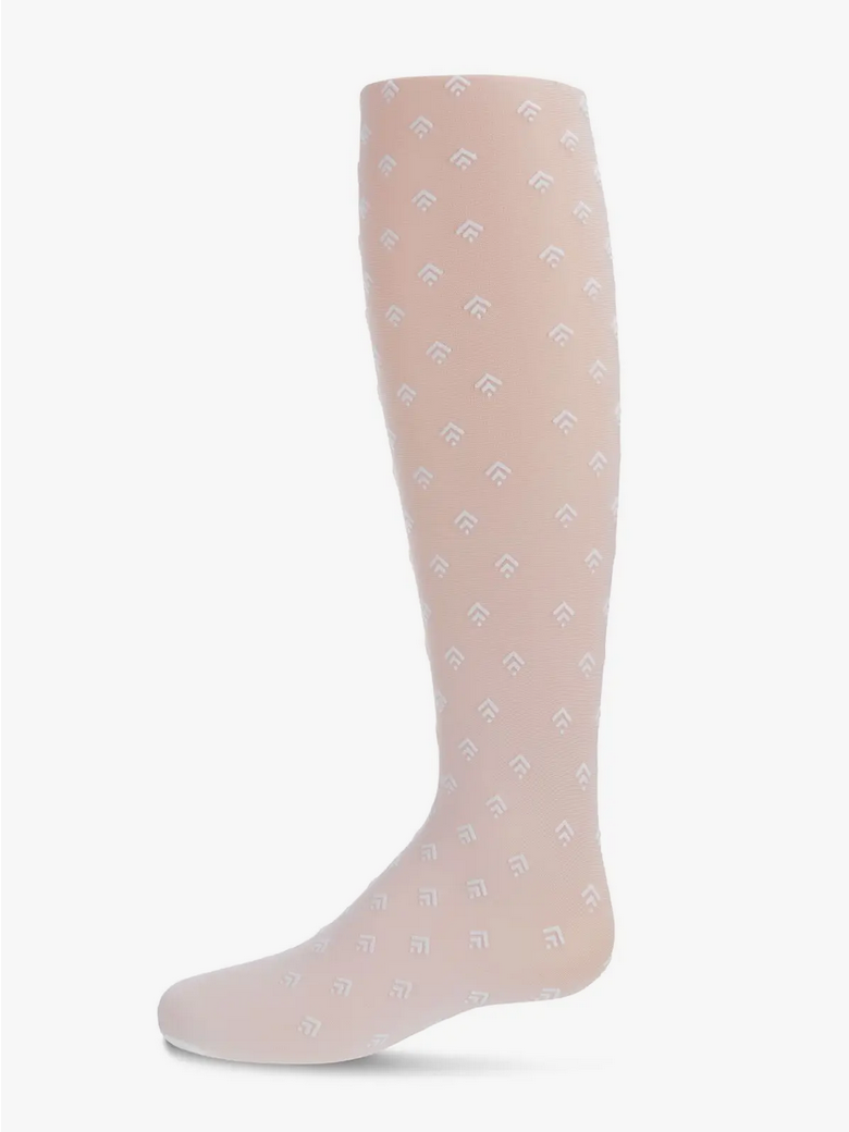 FLOCKED SHEER WIFI GIRLS TIGHTS - Maditude Children's Boutique & Toys