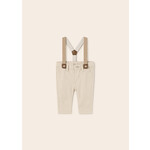 MAYORAL NEWBORN Baby Boy Suspender Cotton Pants