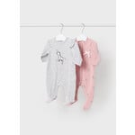 MAYORAL NEWBORN [BABY] FOOTED ONE-PIECE SUSTAINABLE COTTON