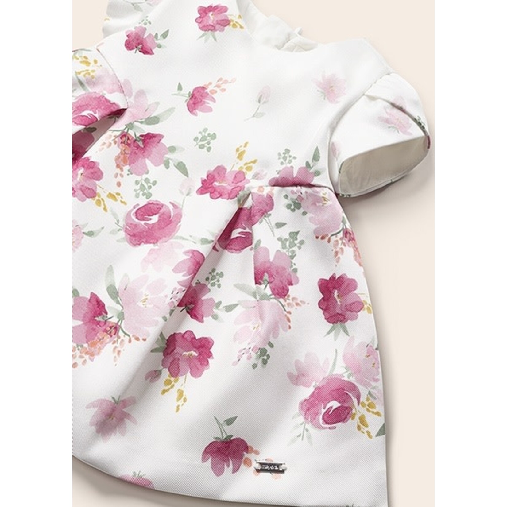 MAYORAL NEWBORN TULIP ROSE DRESS