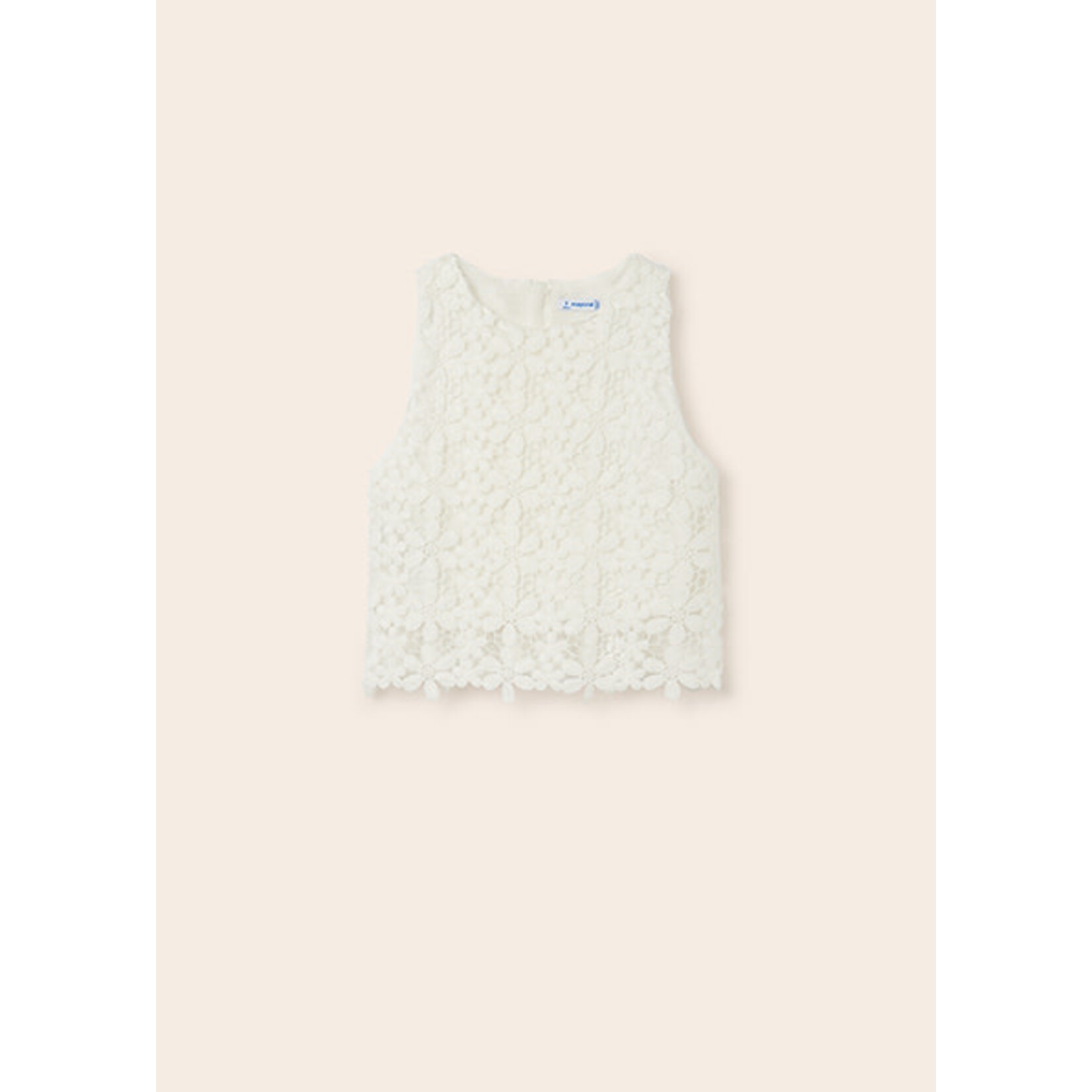 MAYORAL TWEEN SLEEVELESS GUIPURE TWEEN TOP