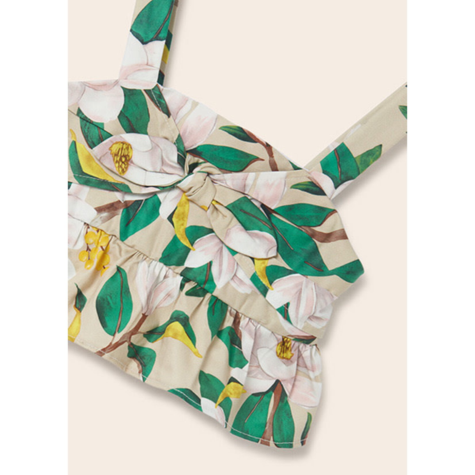 MAYORAL TWEEN BOW PRINTED TWEEN GIRLS TOP
