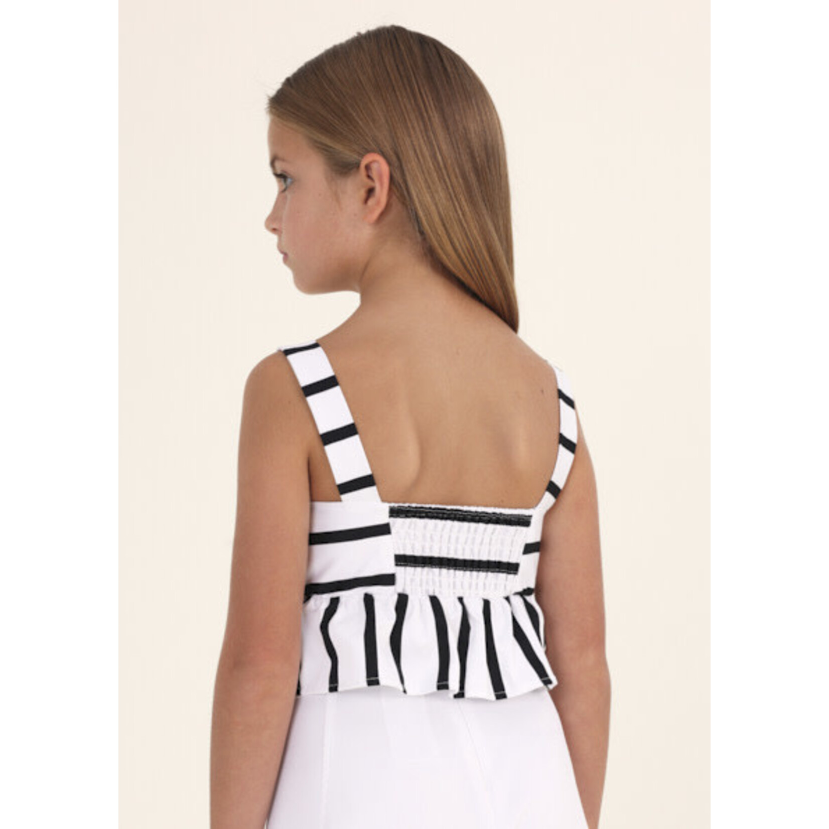MAYORAL TWEEN BOW PRINTED TWEEN GIRLS TOP
