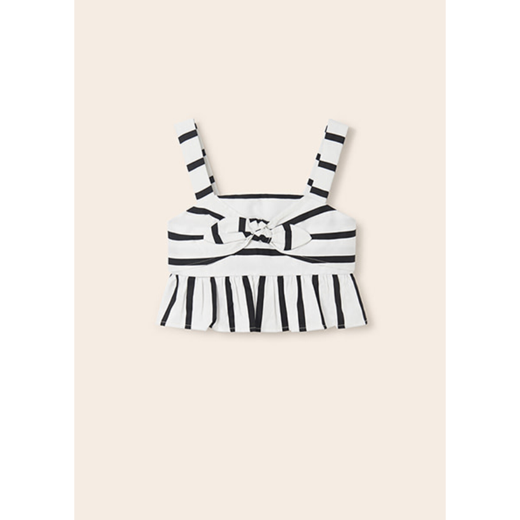 MAYORAL TWEEN BOW PRINTED TWEEN GIRLS TOP