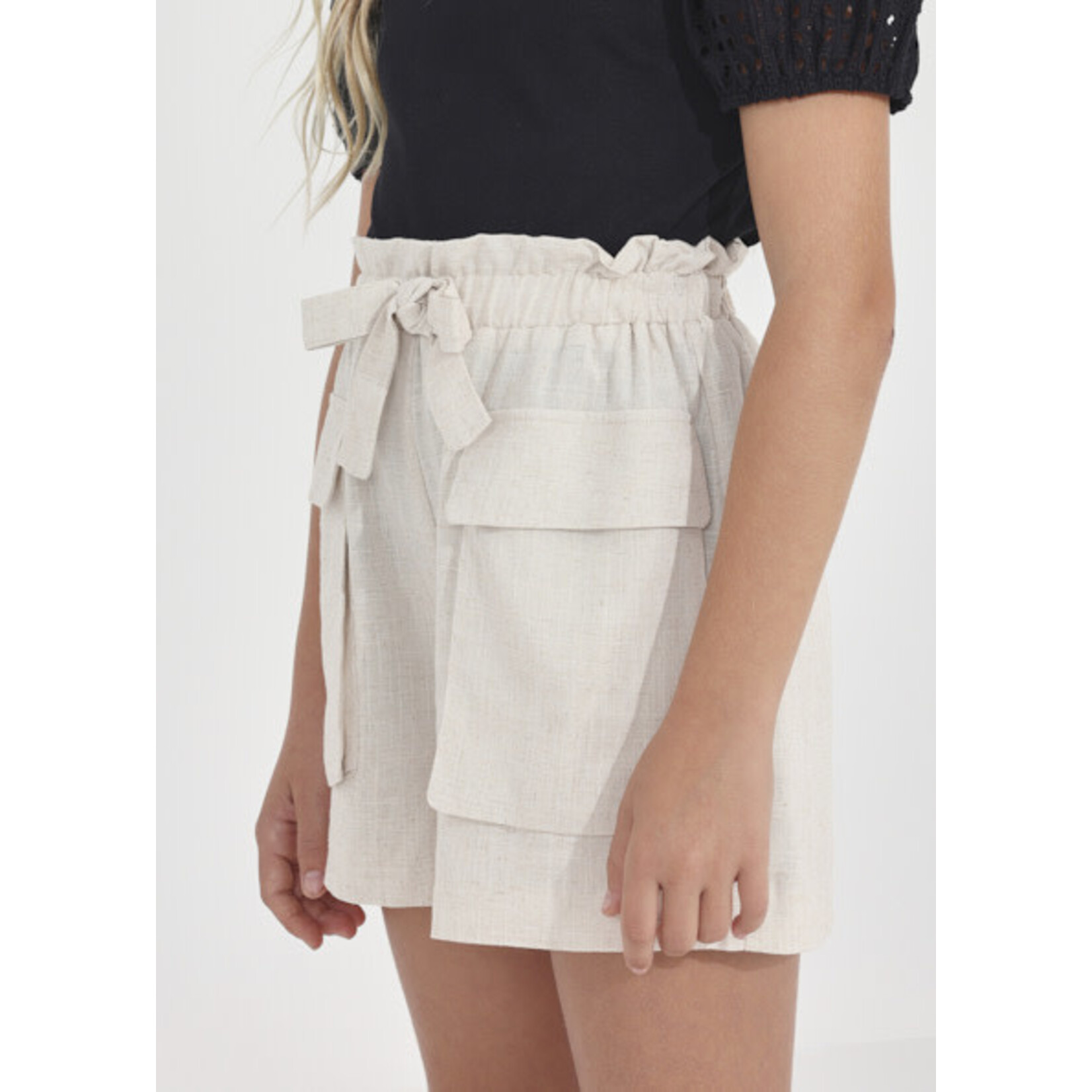 MAYORAL TWEEN Linen Tween Girl Shorts