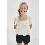 MAYORAL TWEEN [TWEEN] EYELET COTTON SHORTS GIRL