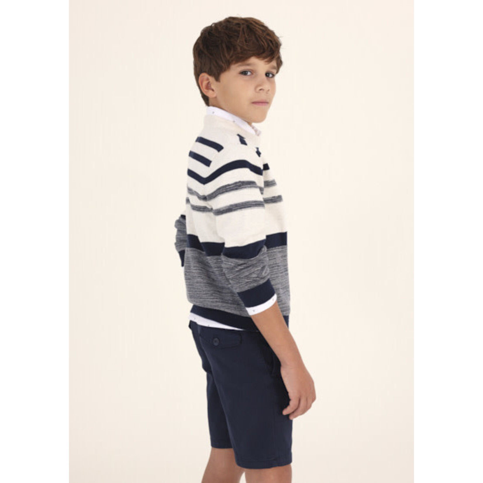 MAYORAL TWEEN [TWEEN] SUSTAINABLE COTTON PRINTED SWEATER BOY