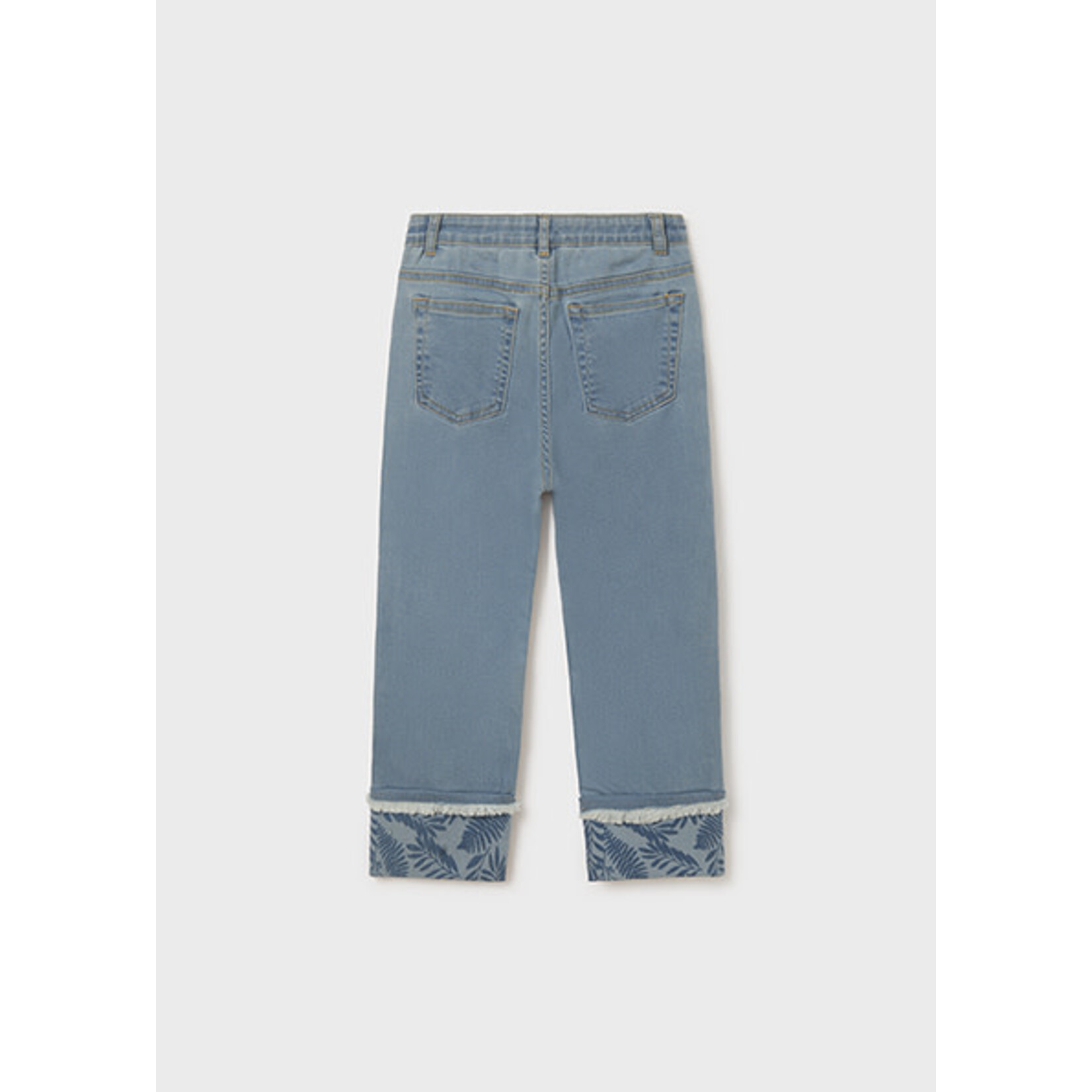 MAYORAL TWEEN Denim Crop Tween Girl Bottoms