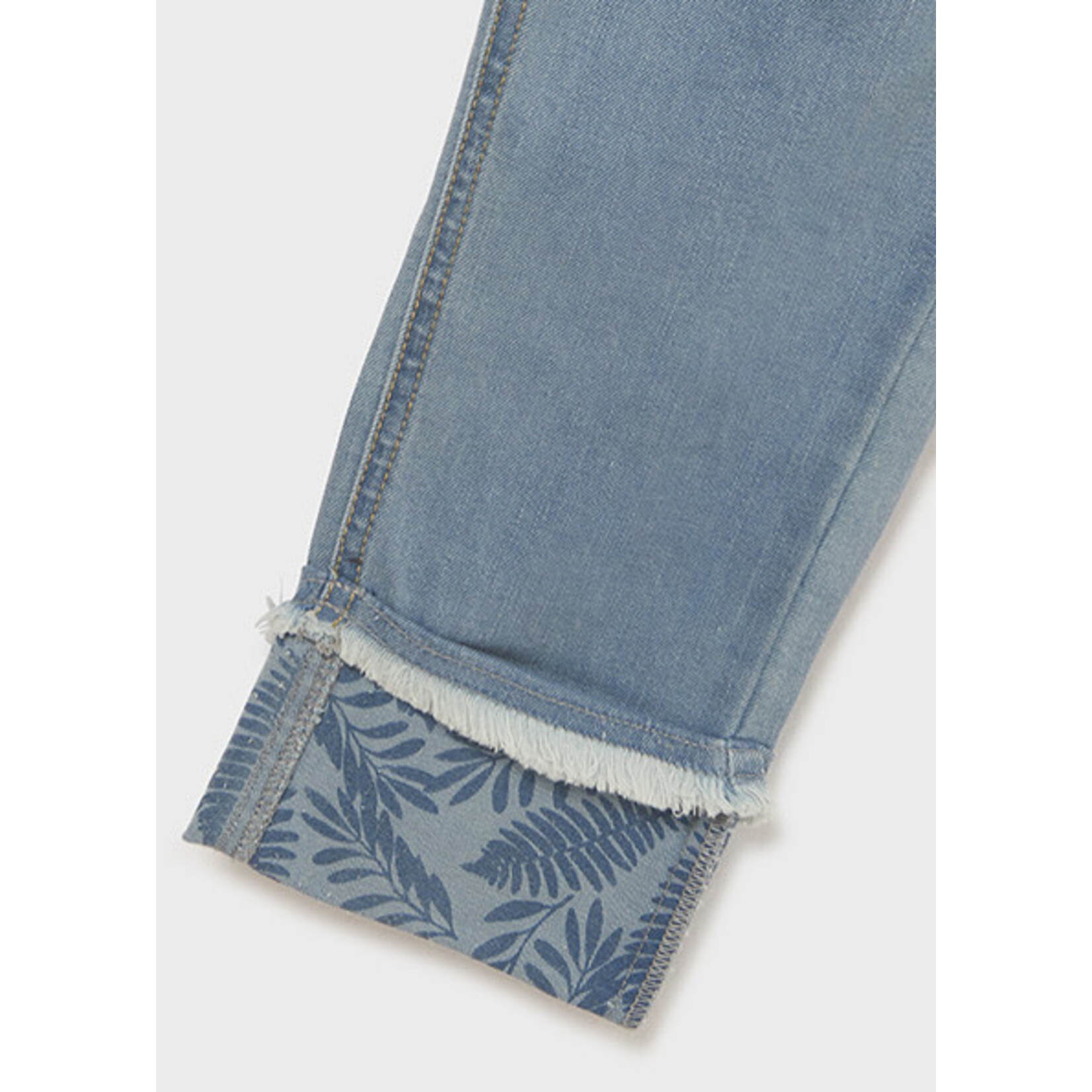 MAYORAL TWEEN Denim Crop Tween Girl Bottoms