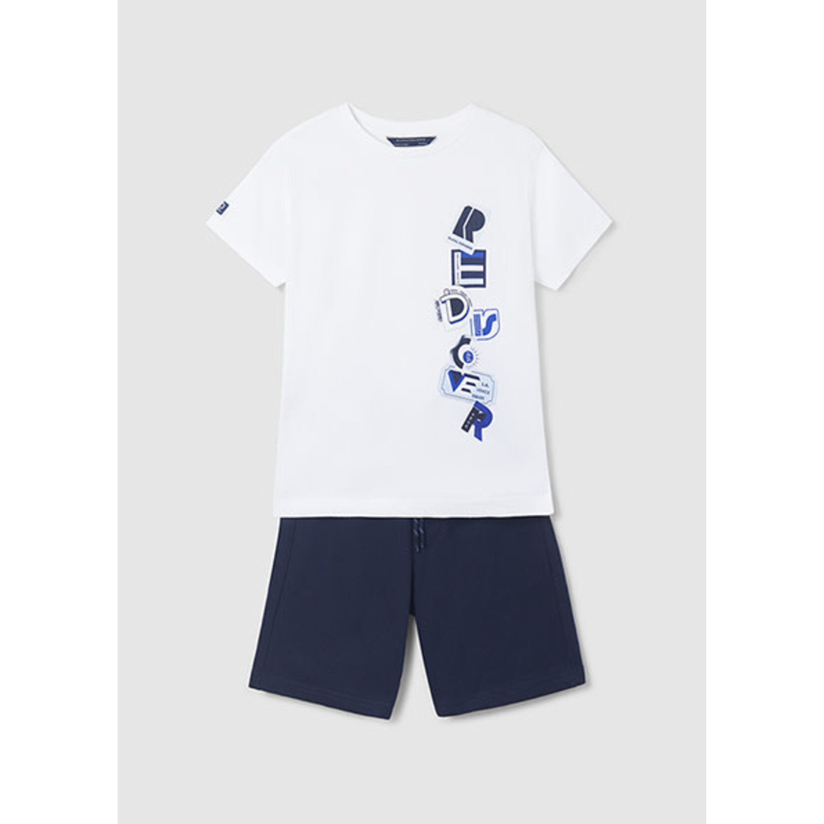 MAYORAL TWEEN Sustainable Cotton Tween Boy Tee & Short Set