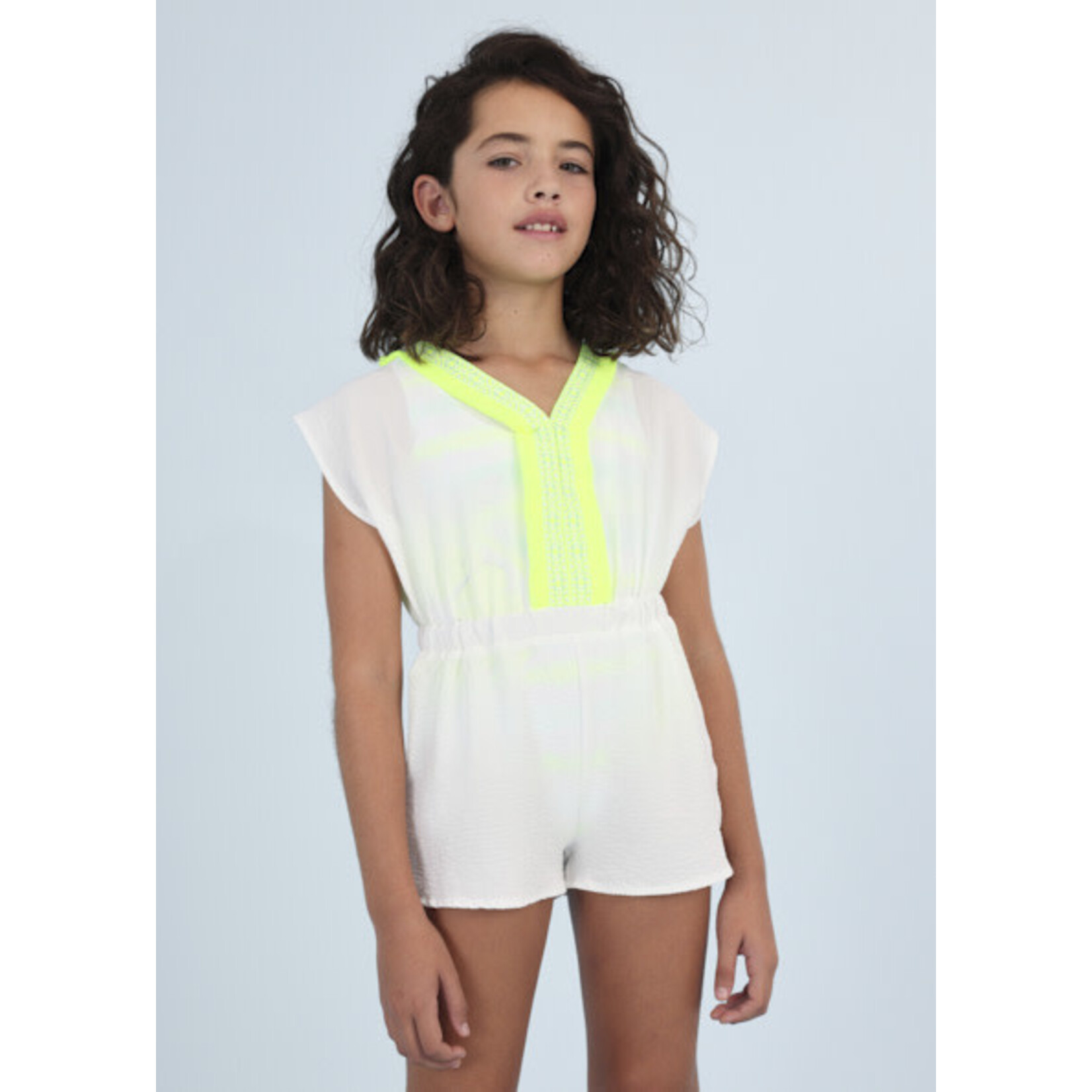 MAYORAL TWEEN Caftan Romper Tween Girl Swim Coverup