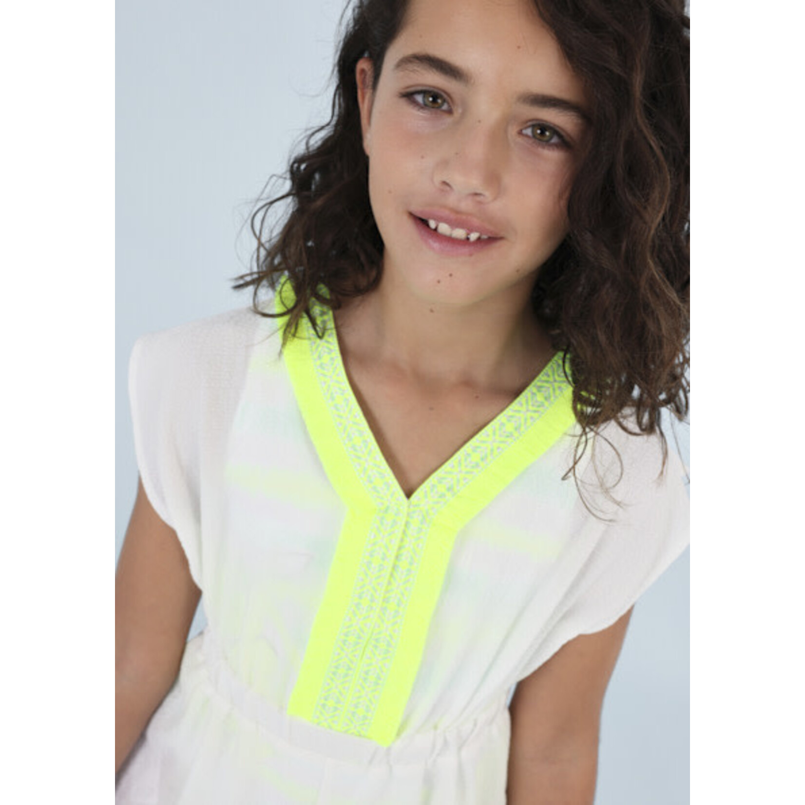 MAYORAL TWEEN Caftan Romper Tween Girl Swim Coverup