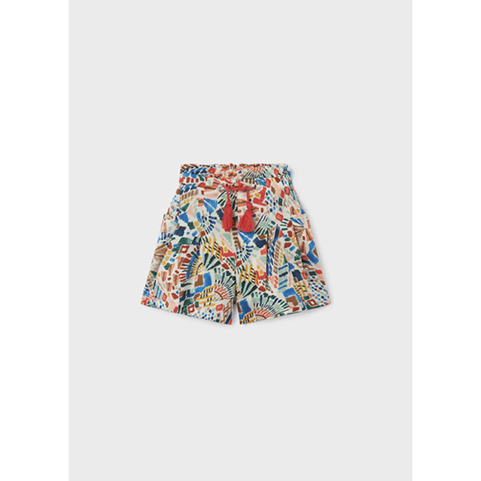 MAYORAL TWEEN Printed Cotton Tween Girl Skort