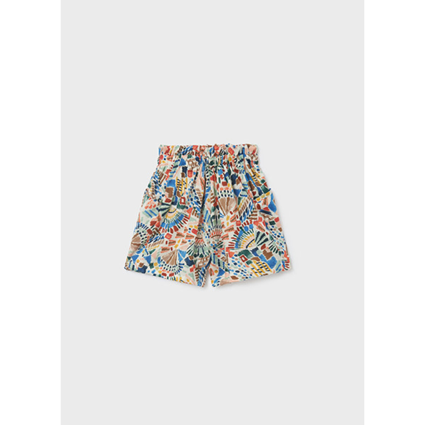 MAYORAL TWEEN PRINTED COTTON TWEEN SKORT