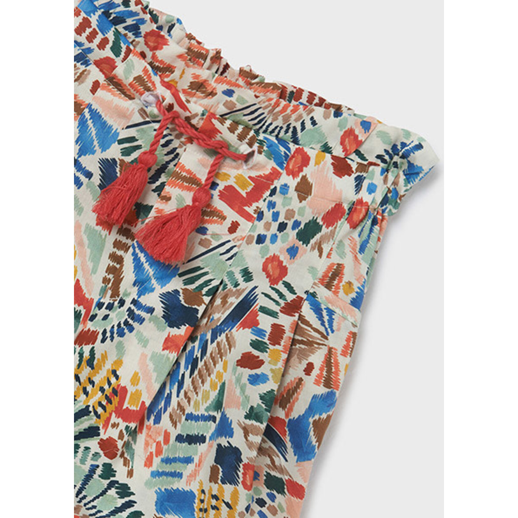 MAYORAL TWEEN PRINTED COTTON TWEEN SKORT