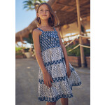 MAYORAL TWEEN PRINTED COTTON TWEEN DRESS