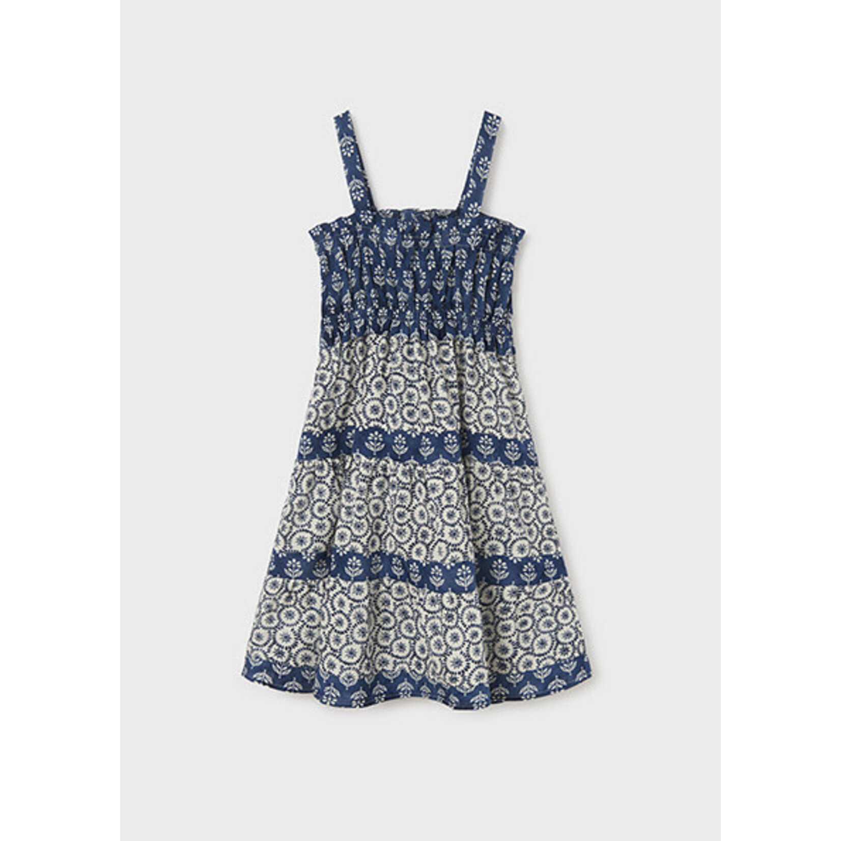 MAYORAL TWEEN PRINTED COTTON TWEEN DRESS