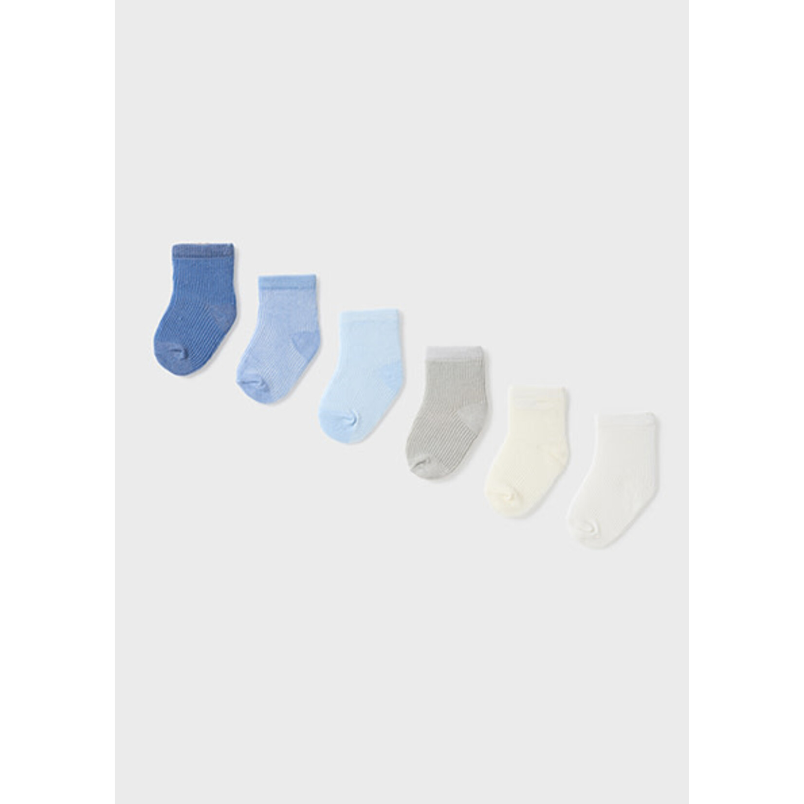 MAYORAL NEWBORN Baby Boy 6 Pack Socks