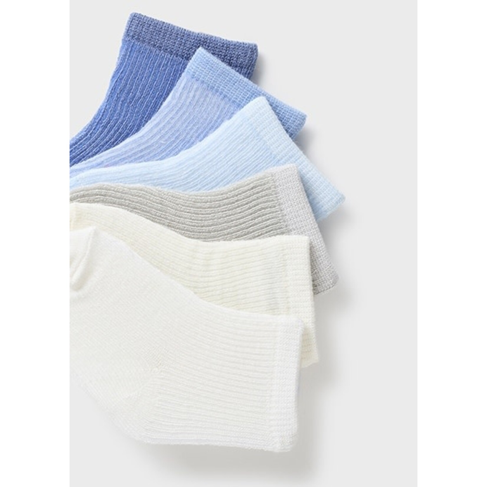 MAYORAL NEWBORN Baby Boy 6 Pack Socks