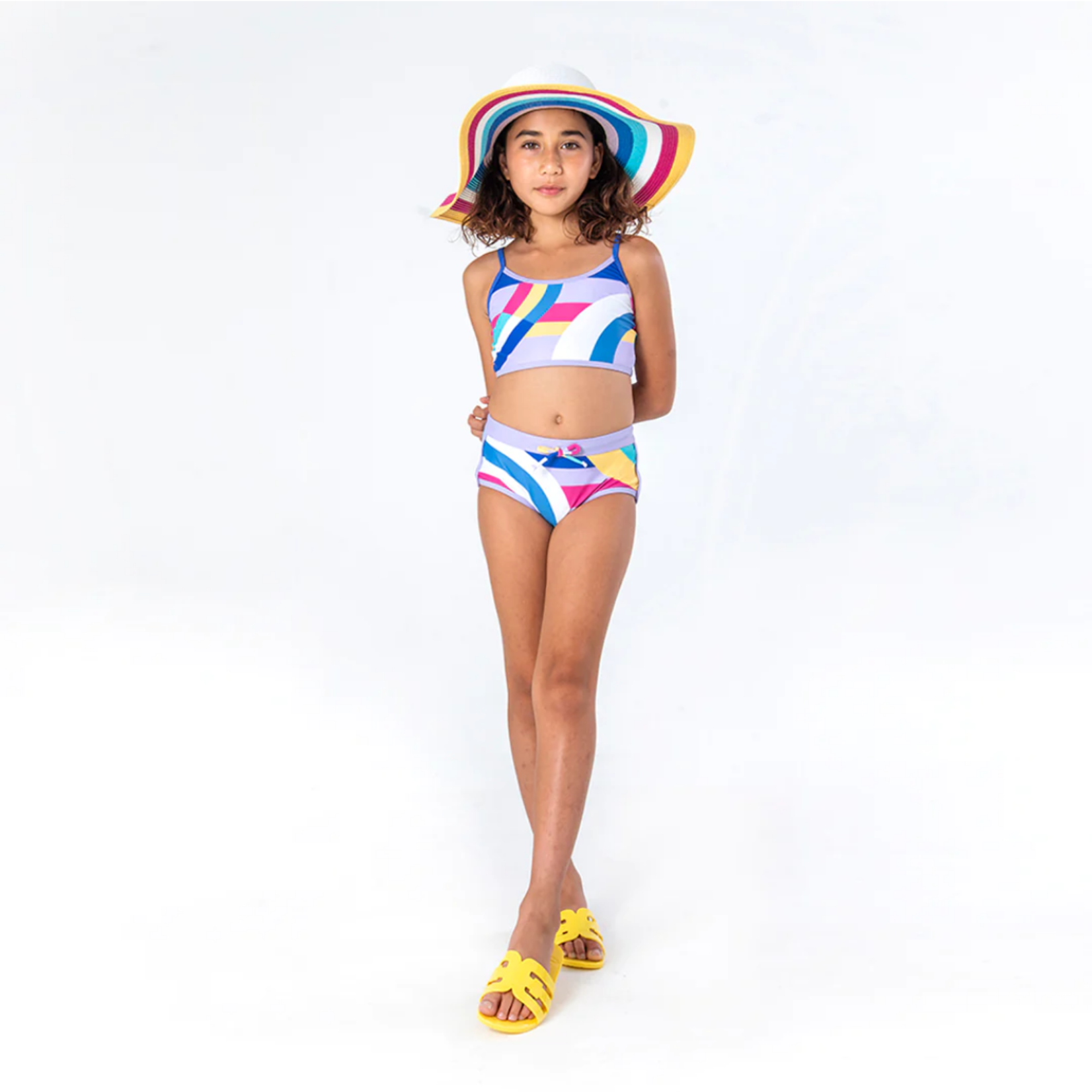 APPAMAN STELLA SWIM TWEEN SHORT SET