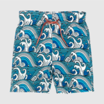 APPAMAN WAVES SWIM TRUNKS