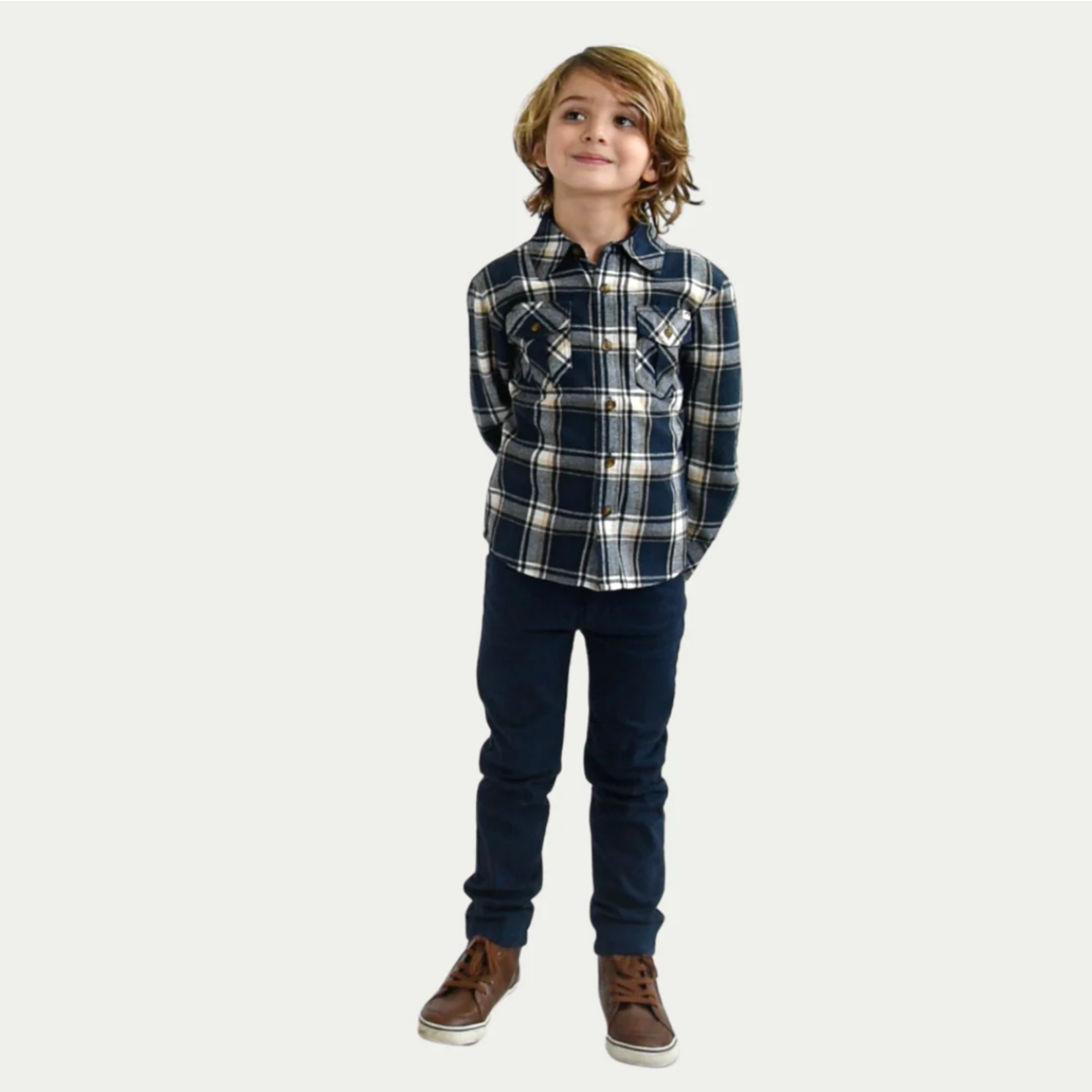 APPAMAN Boys Skinny Twill Pant 2T-7