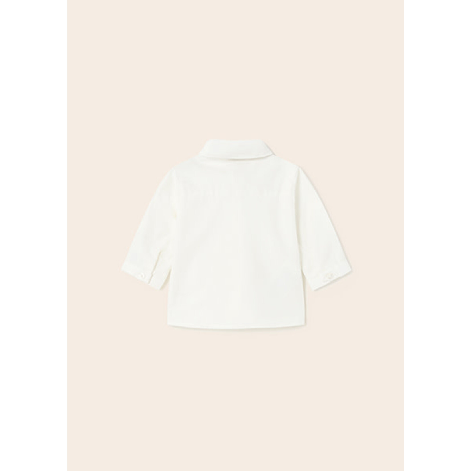 MAYORAL NEWBORN Baby Boy Shirt & Bowtie