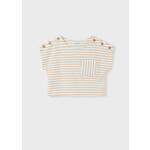 MAYORAL TWEEN Printed Cotton Short Sleeve Tween Girl Top