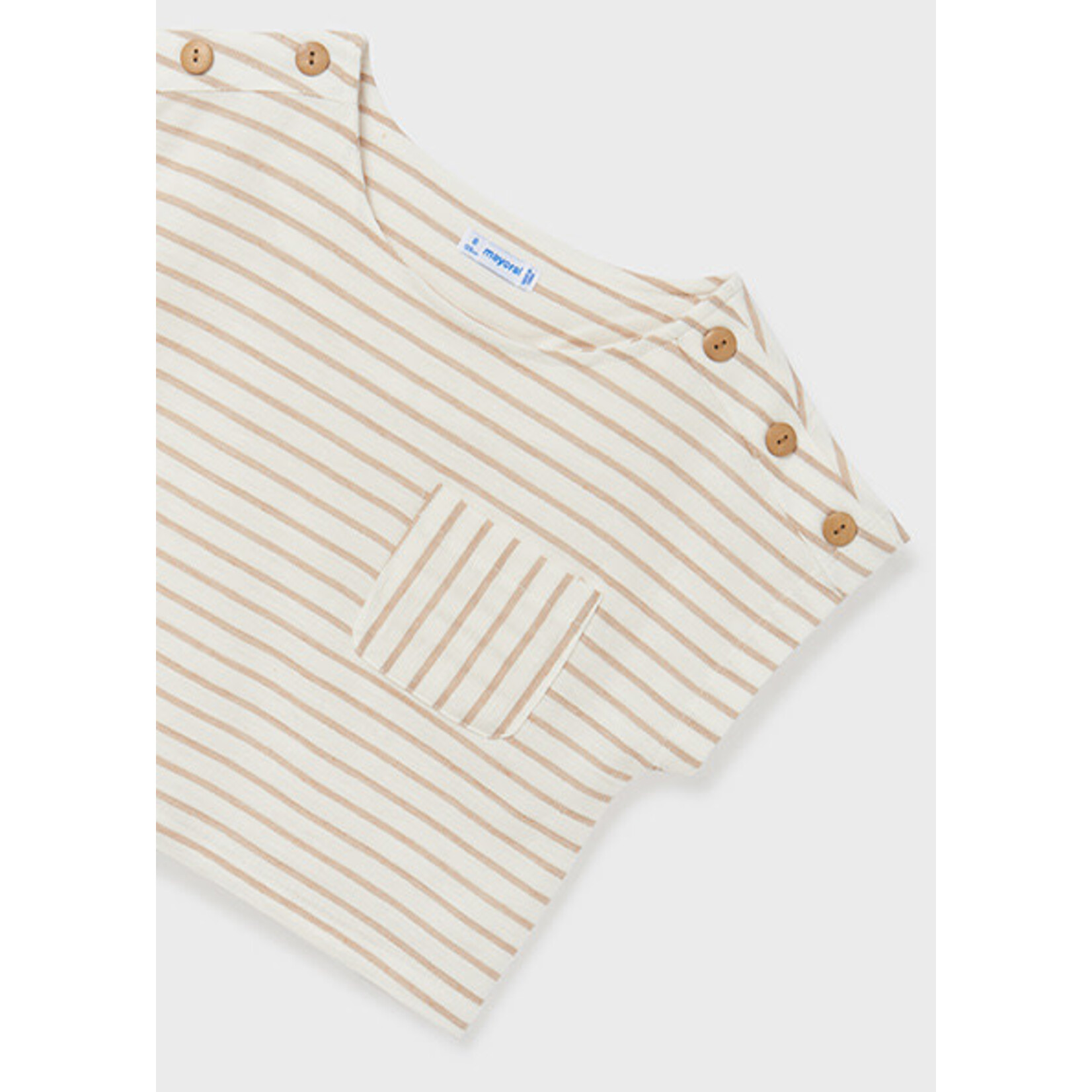 MAYORAL TWEEN Printed Cotton Short Sleeve Tween Girl Top