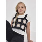 MAYORAL TWEEN CROCHET TOP & SHIRT TWEEN SET