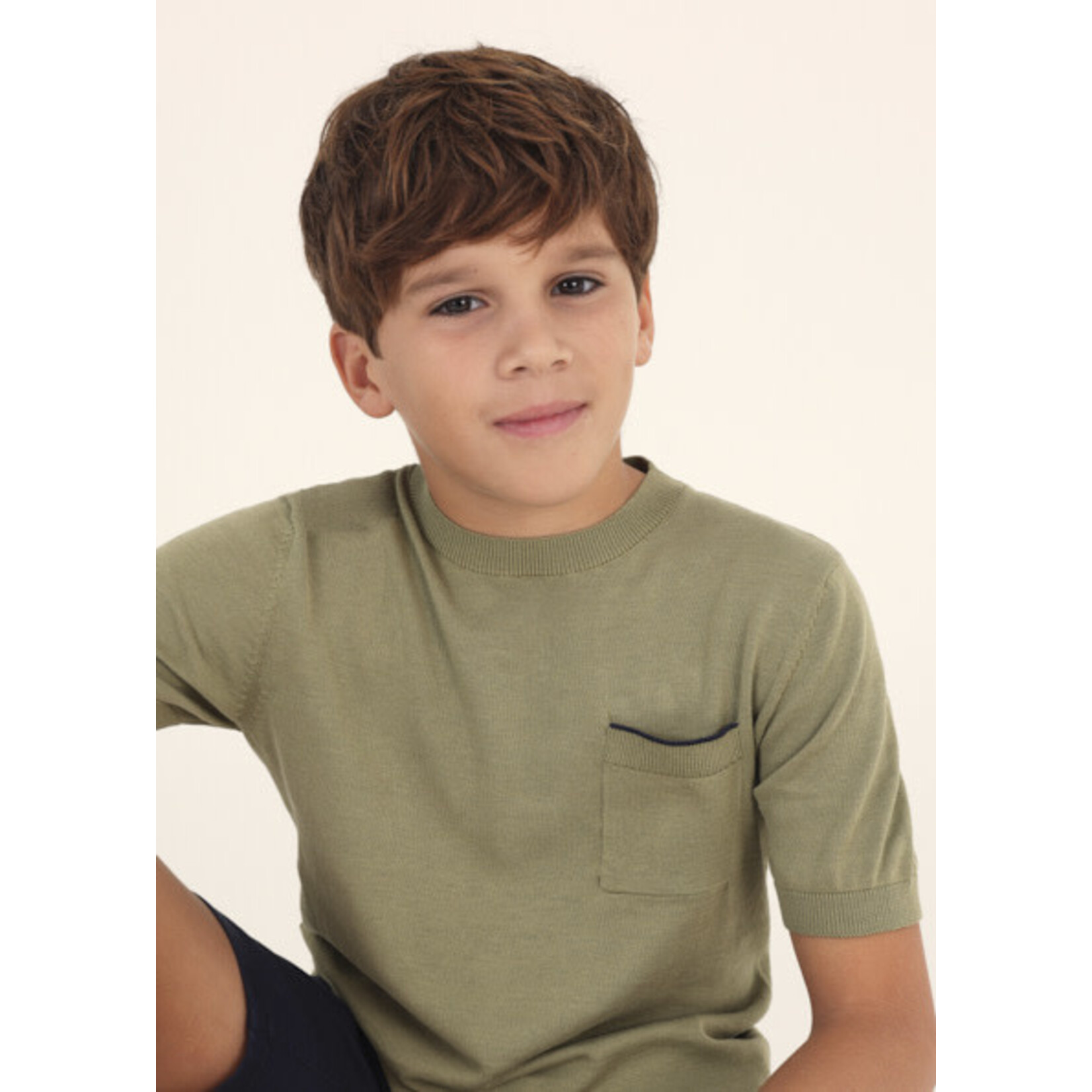 MAYORAL TWEEN Sustainable Cotton Tween Boy Sweater Tee