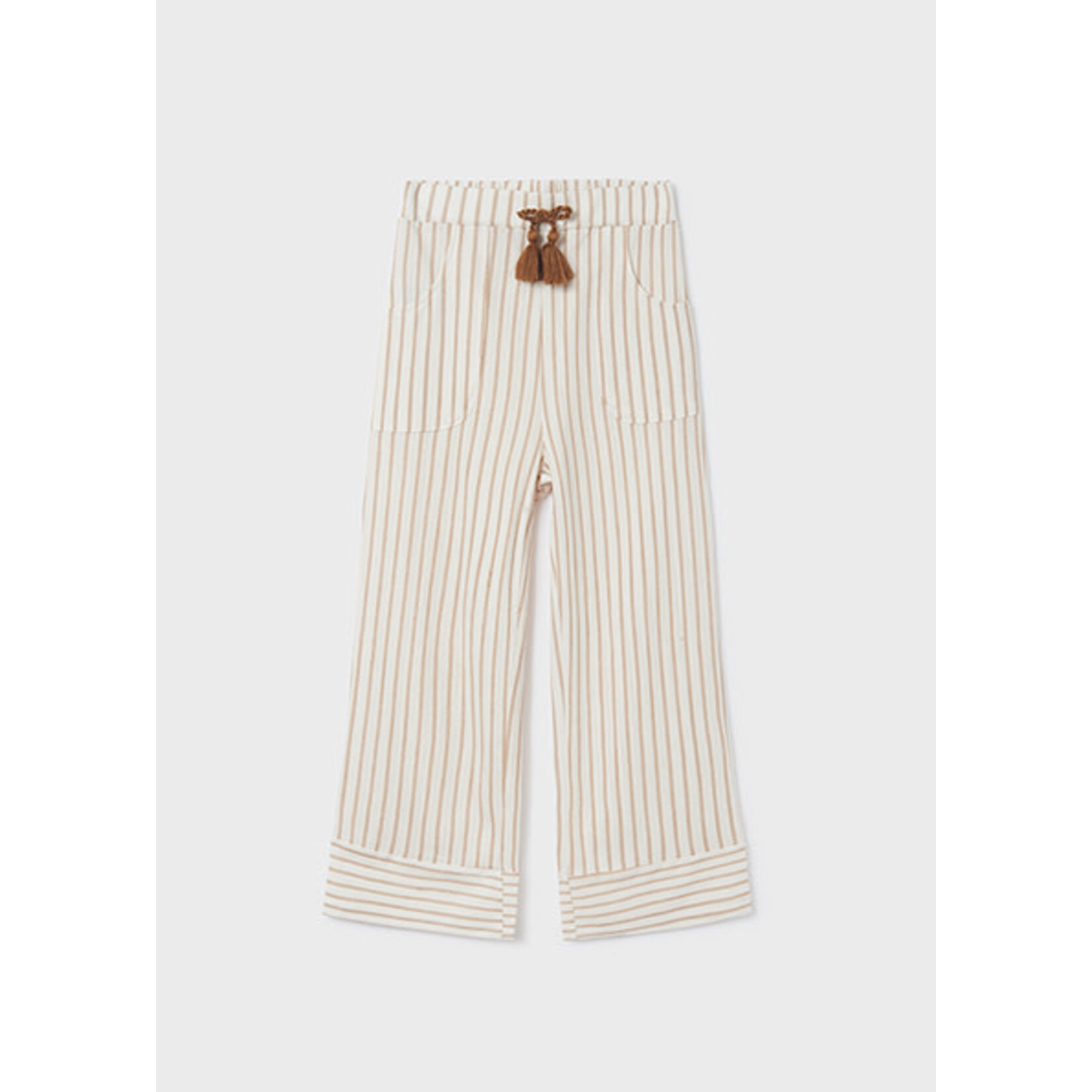MAYORAL TWEEN STRIPED CROPPED TWEEN PANTS