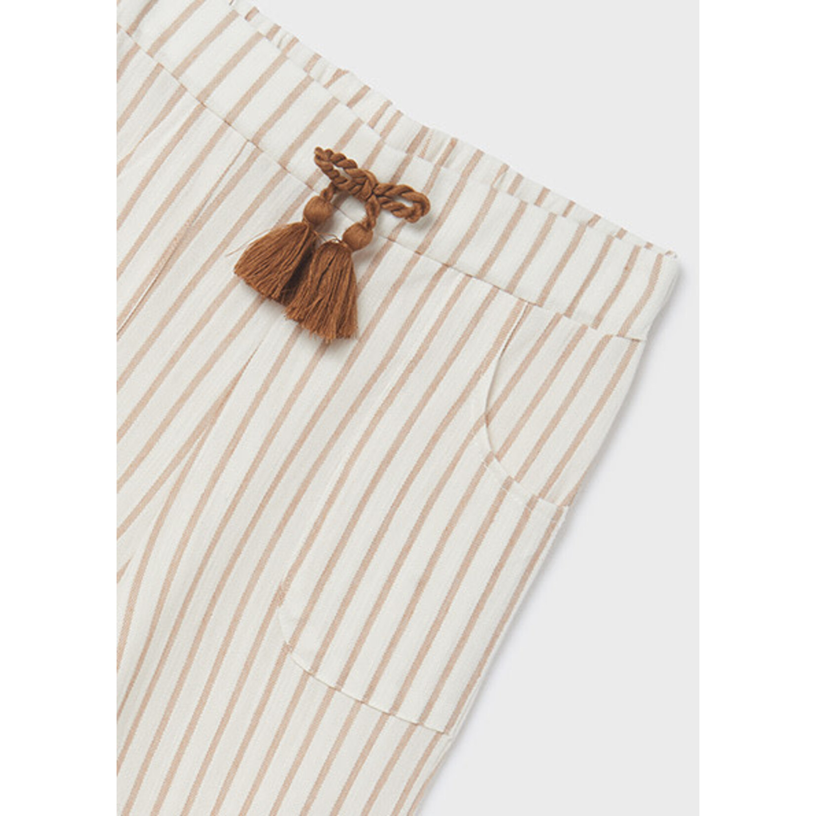 MAYORAL TWEEN STRIPED CROPPED TWEEN PANTS