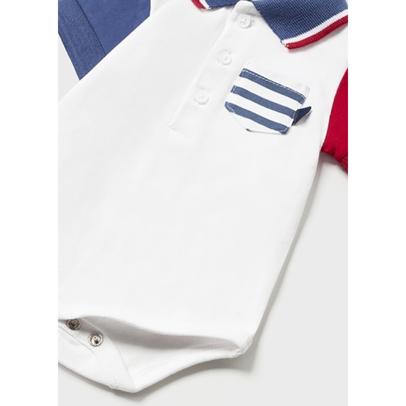 MAYORAL NEWBORN Baby Boy Polo Onesie