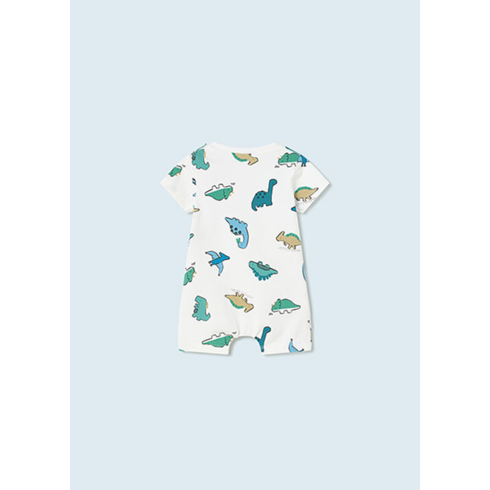 MAYORAL NEWBORN SUSTAINABLE COTTON DINO ROMPER BABY BOY