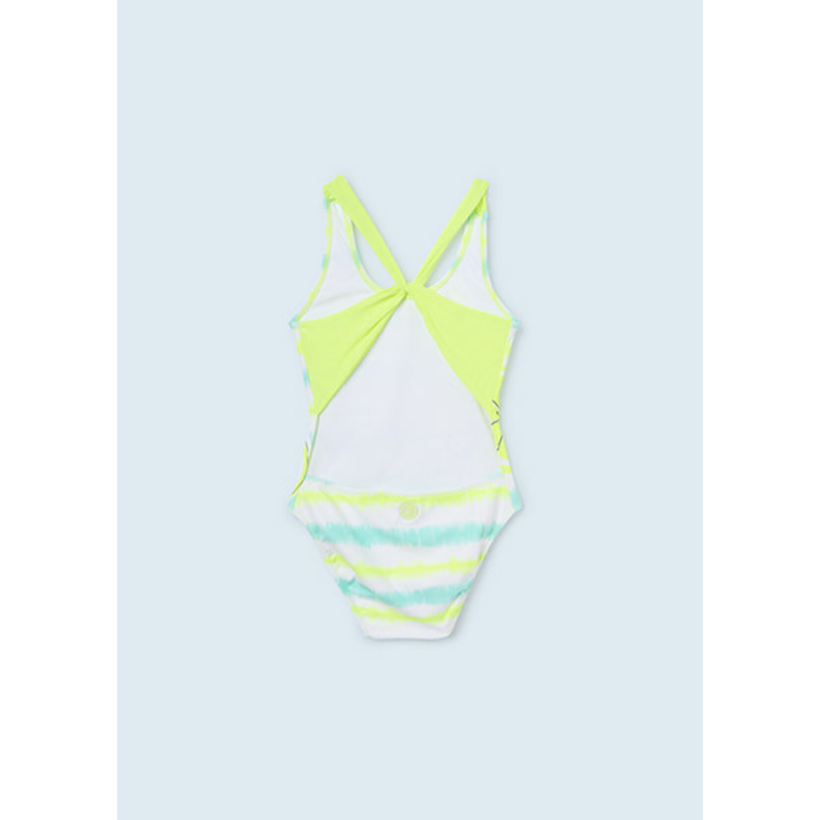 MAYORAL TWEEN STRIPED ONE-PIECE TWEEN SWIMSUIT