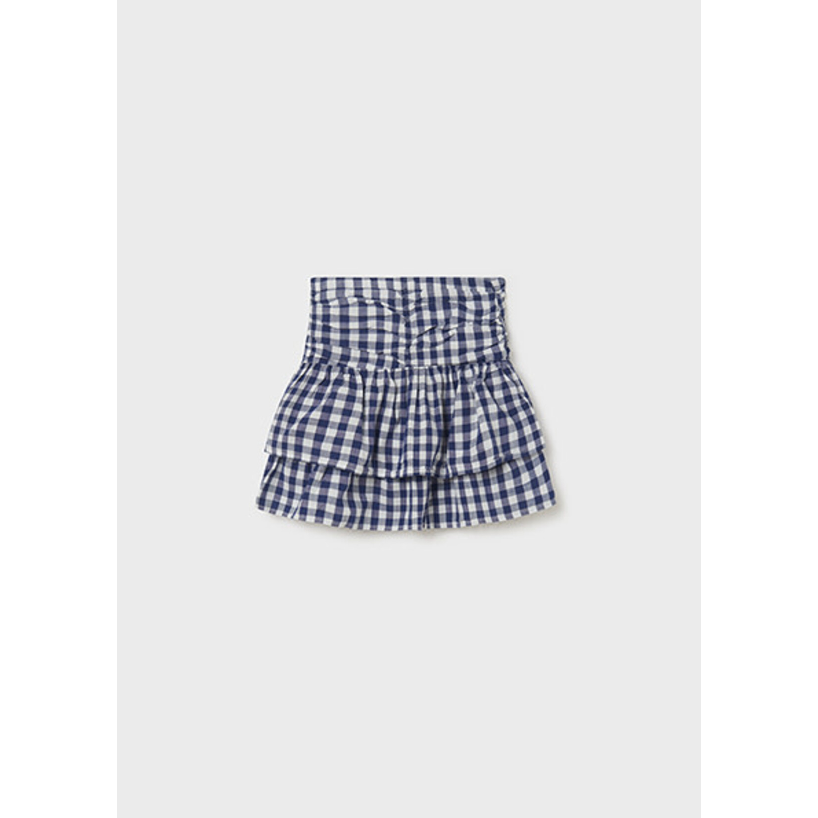 MAYORAL TWEEN VICHY PRINT COTTON TWEEN SKIRT